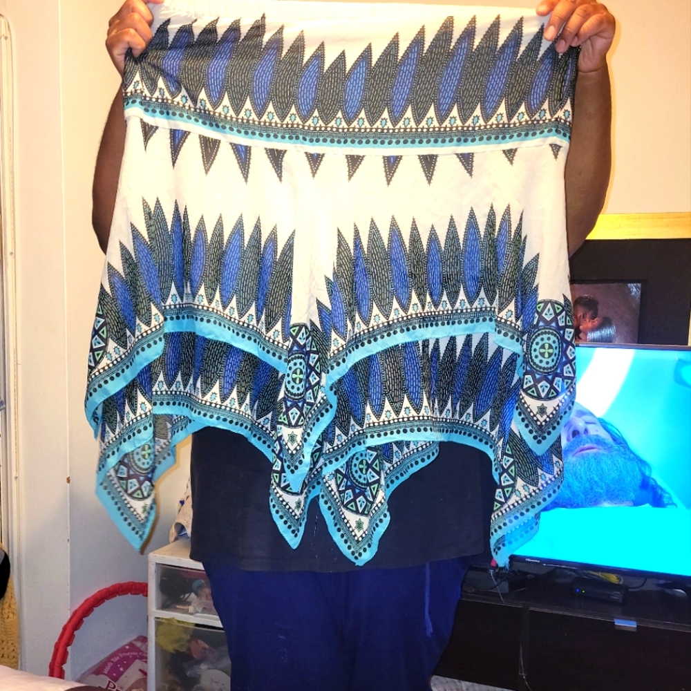 Knee length skirt